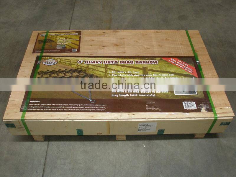 stainless steel drag mat/6` x 4` drag mat to be used in synthetic football turf