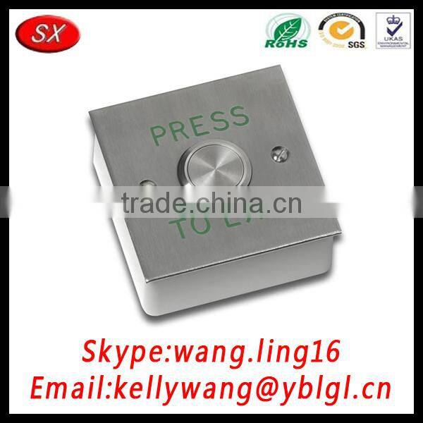 Guangdong Factoy Customized Stainless Steel Press Button, Push Button, Play Button Pass RoHS/ISO