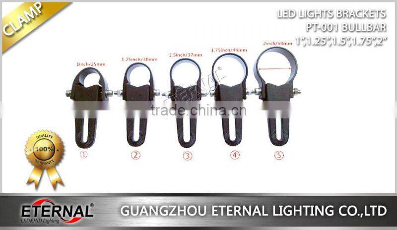 led work light led light bar led driving led spotlight bullbar clamp brackets for 4x4 ATV UTV SUV offroad Jeeps