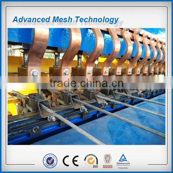 Reinforcing cnc welded steel bar mesh concrete machine