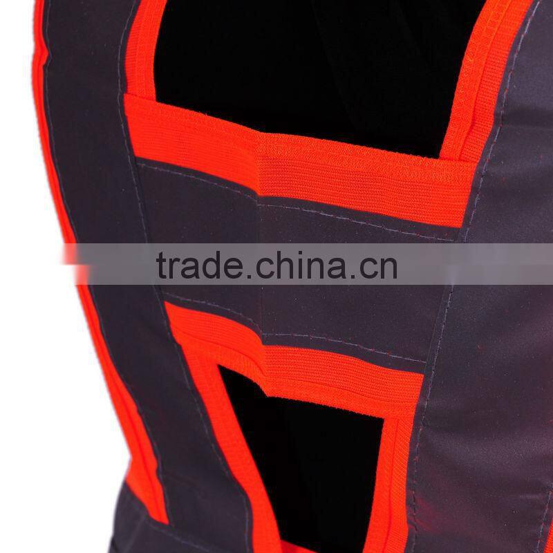 Wholesale High Visibility Reflective Vest Conspicuity Warning Reflective Safety Vest