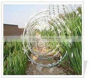 High Quality and Low Price Anti-climb Razor Barbed Wire Packing( (professional factory)