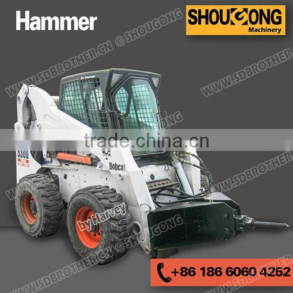 Skid Steer Loader Hydraulic Hammer