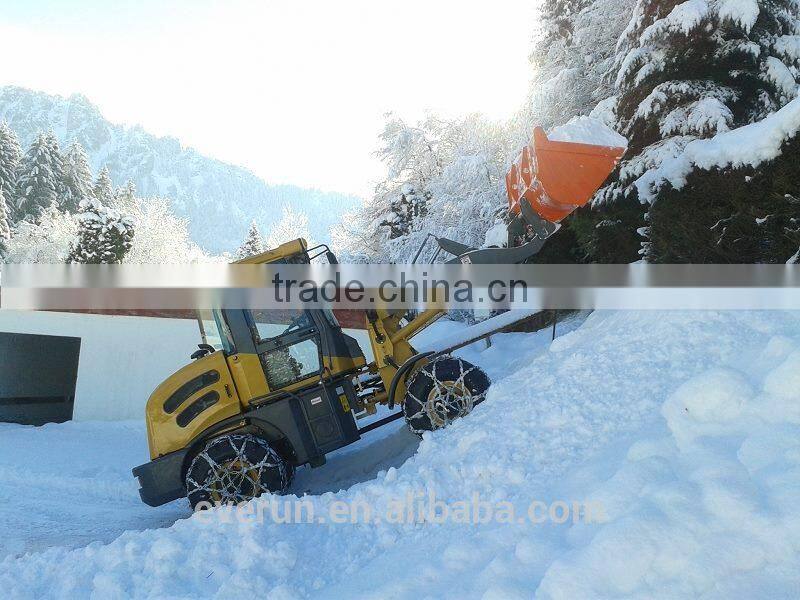 New condition EVERUN ER35 CE 125HP 4WD farm tractor front loader backhoe for sale