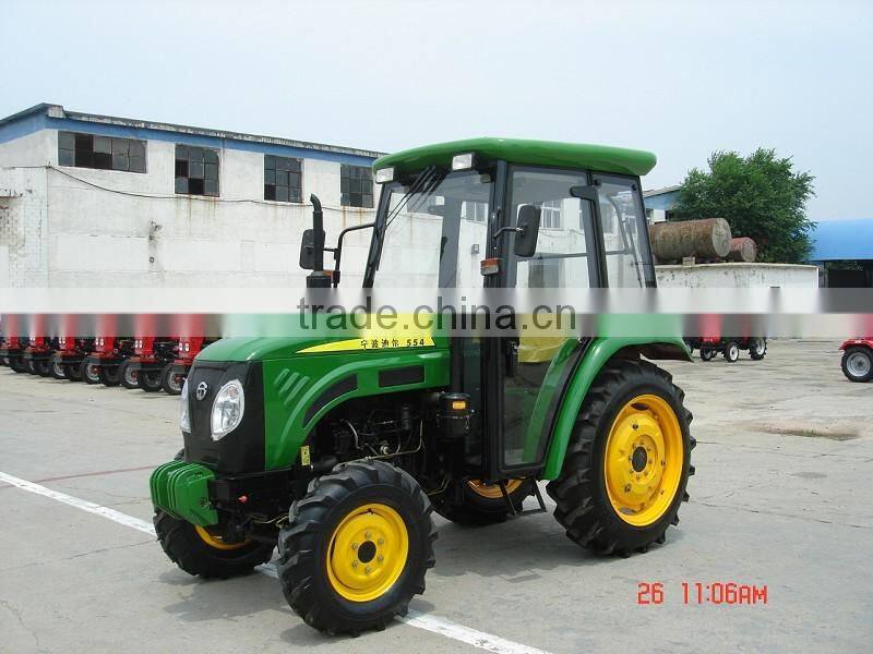 Agricultural 35hp 4x4 4WD farm tractor with cab heater