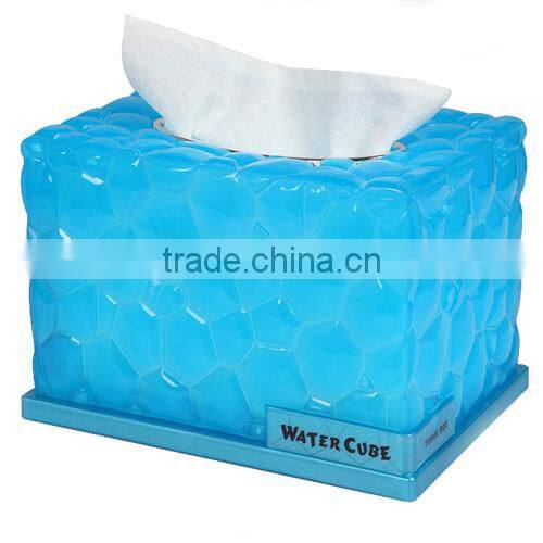Creative Square water Cube Tissue Paper Towel BOX Holder Container Dispenser New