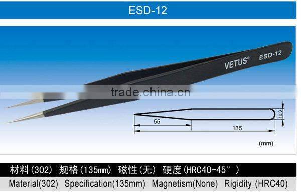 esd-16 esd tweezers factory