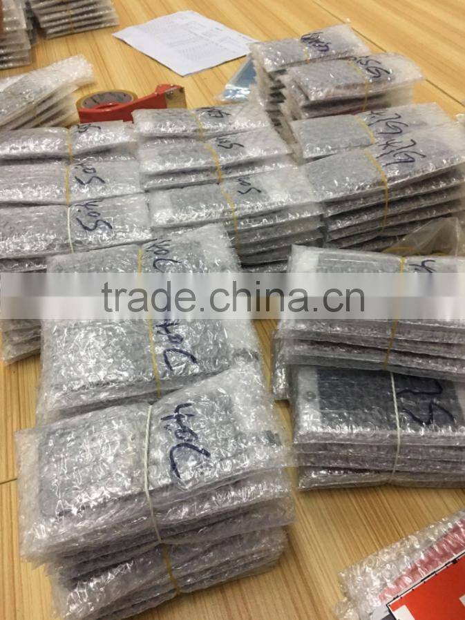 LCD Front Touch Screen Glass Outer Lens For iPhone 6S 4.7inch With Frame Bezel OCA Film Glue Cold Press