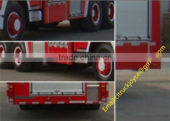 10wheels Sino Howo 12cbm Water-Foam fire trucks
