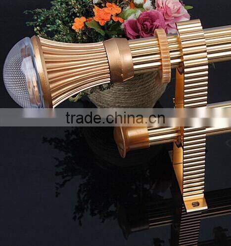 aluminum bar for window and door curtain rod