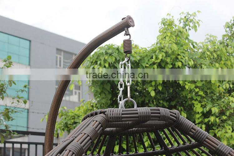2016 Garden Furniture Bird Cage Shape Wicker Hanging Chair