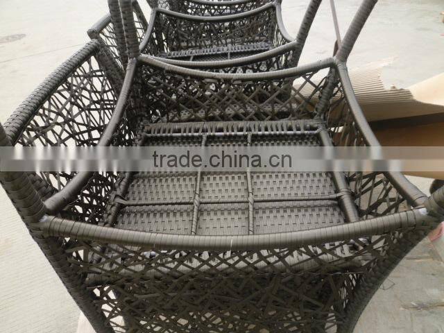 2015 new design garden furniture rattan dining chair