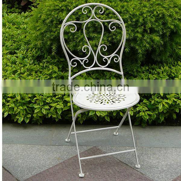 Vintage Folding Garden Table And Chair