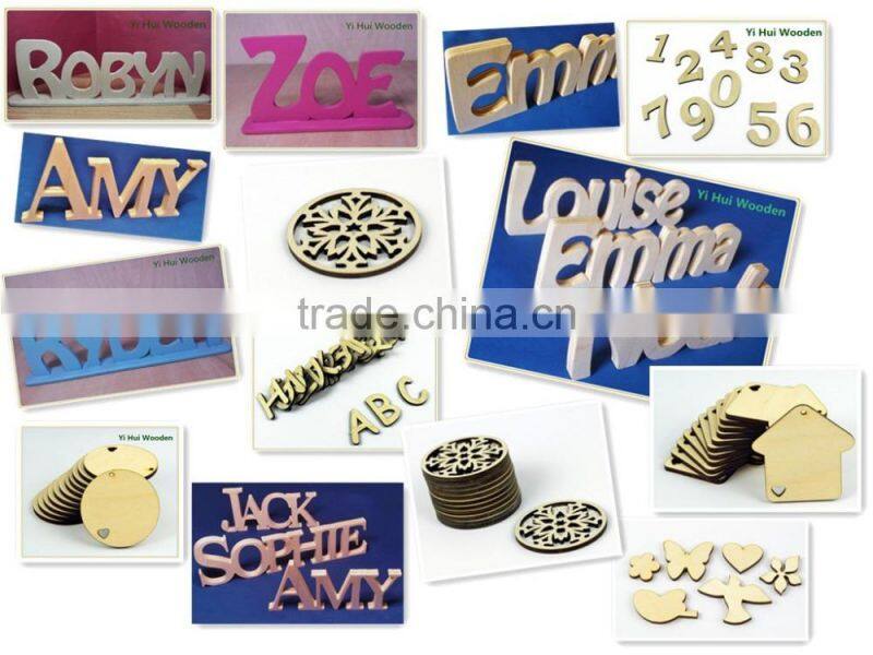 Hot sale products small wood crafts for Christmas , Christmas gifts for wholesale