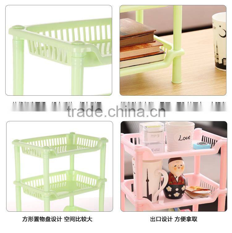 N230 High quality multifunctional bathroom plastic triangle storage rack