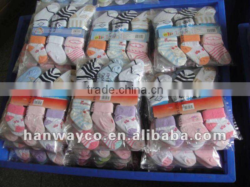 baby's socks, closeout socks, baby sock stocklots