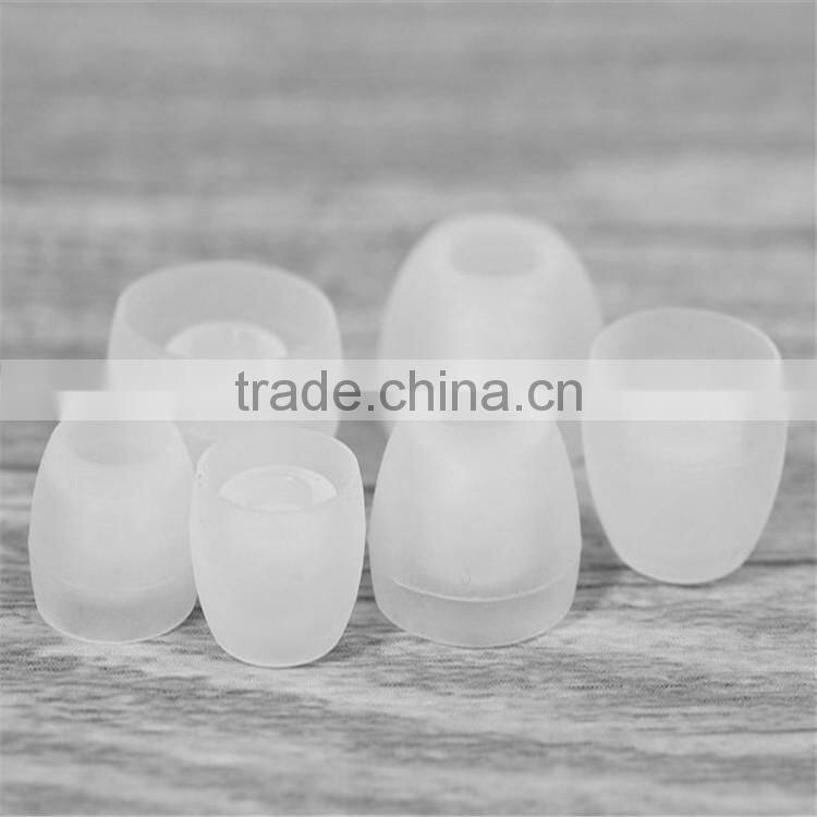 2015 new in-ear high quality silicone earphone cover transparent earphone cover
