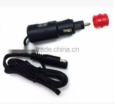 Euro big power car charger 12v to 24V 300W car charger for automobile and motorcycle with SAE connecter pig tails