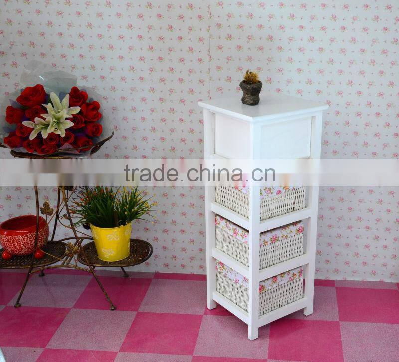 straw drawer cabinet