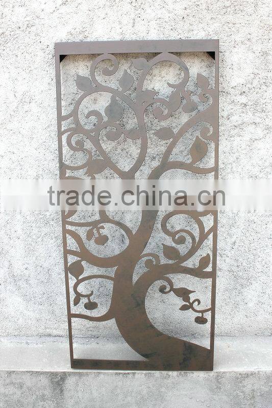 Decorative metal wall art
