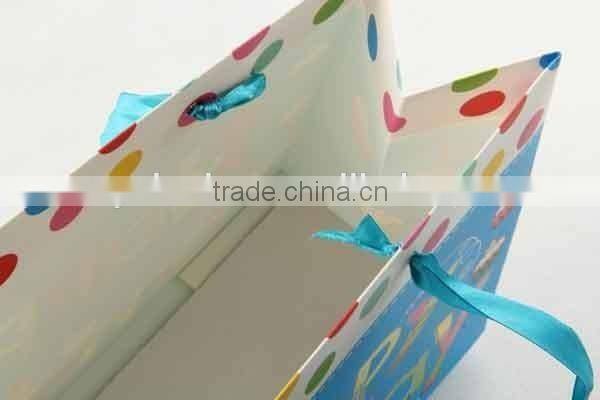 Foldable Gift Bag With Card / Shopping Paper Bag