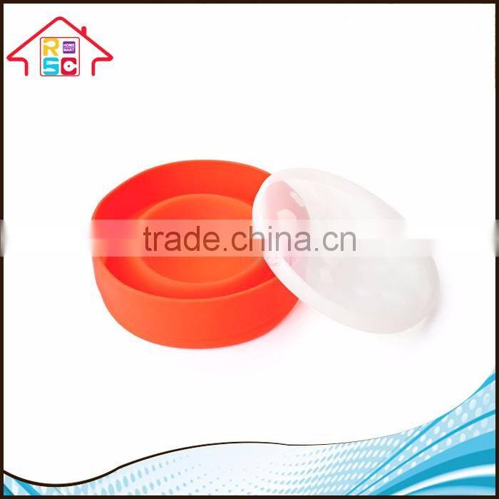 NBRSC Microwave Popcorn Popper Red Microwave Cookware Popcorn Maker Pop Bowl