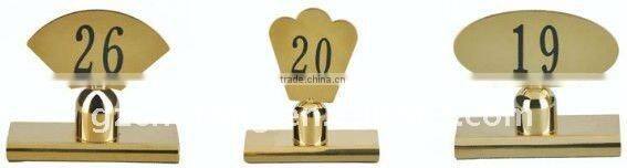 2011 Newest design Hotel signboard and table number