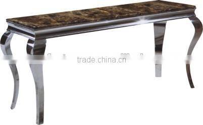 CT8050 long high glass top bar table for party wedding