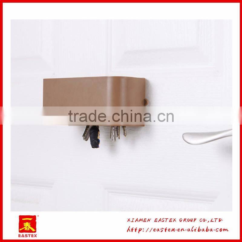 key hook behind the door