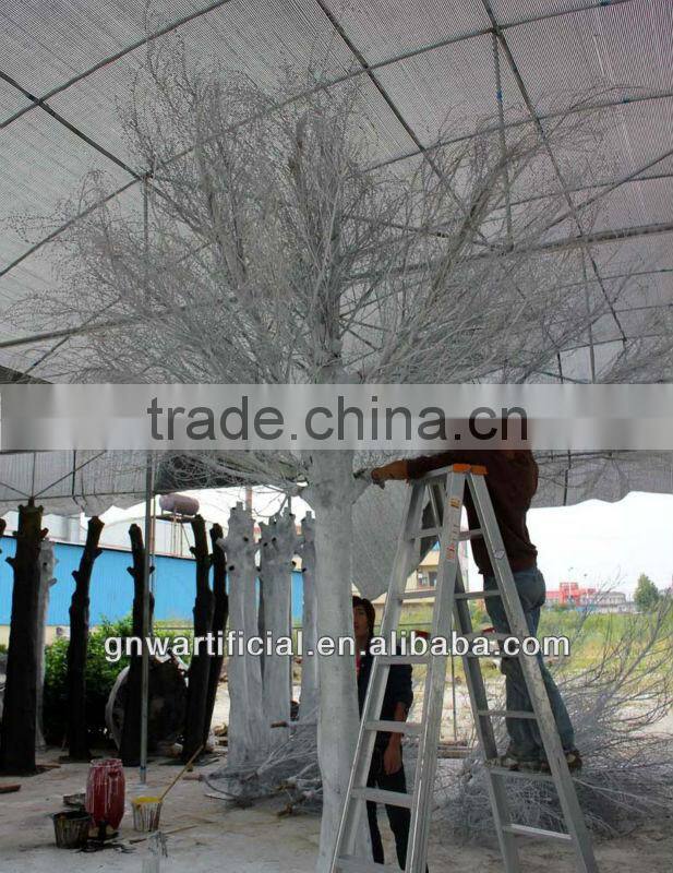 GNW WTR022 Fake Dry Tree for Decoration White Branches no leaves Most Popular Christmas Tree Deco 8ft Tall
