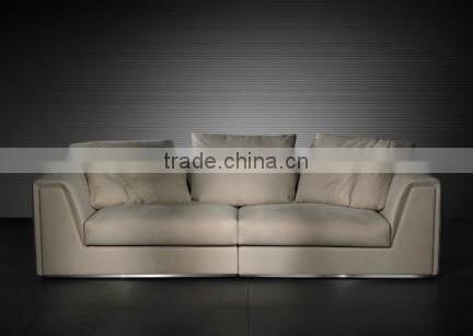 2016 new famous Italy fashion crocodile skin leather living room sofa set 1:1 copy Foshan Lecong furniture supplier