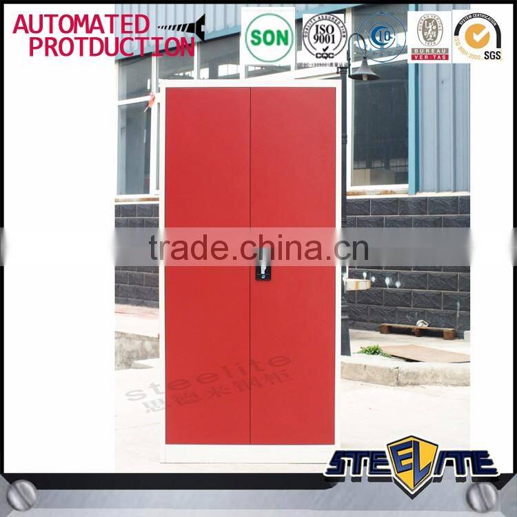 Color red lockers changing room lockable wardrobes bedroom