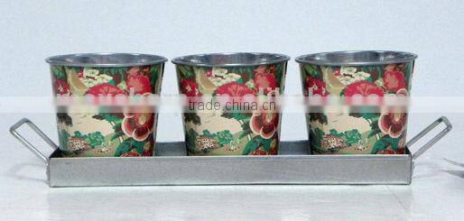 Flower Pot ( 4 blue squares), MSW-1002