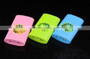 Mobile power supply fan, charging treasure mini fan LS Eplus
