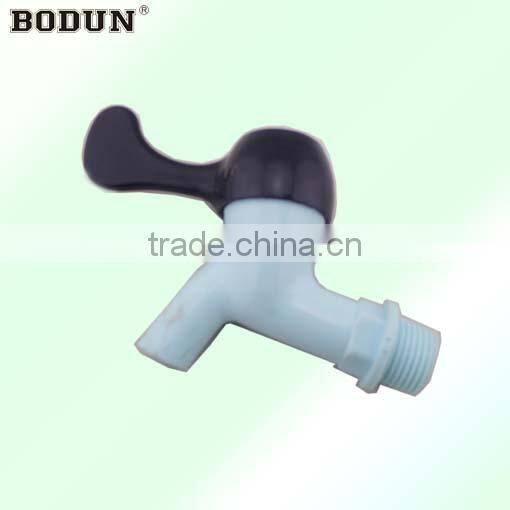 c1029 black head cheap pvc plastic bibcock/shower faucet