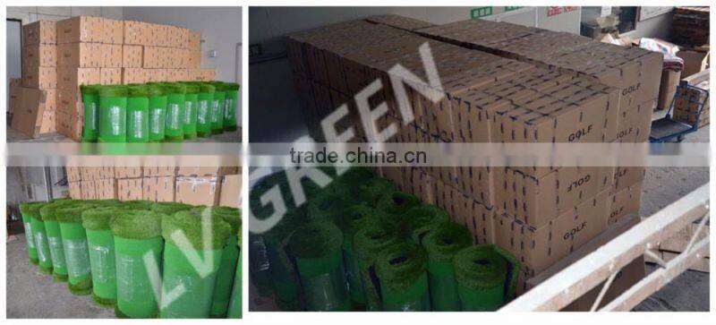 Non-toxic EVA foam rubber putting greens custom designed for golf for promotion