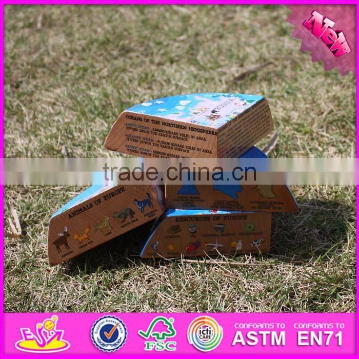 Best intelligent children wooden 3d puzzle ball W14G038