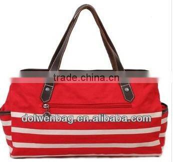 2014 New & stripe design shoulder bag