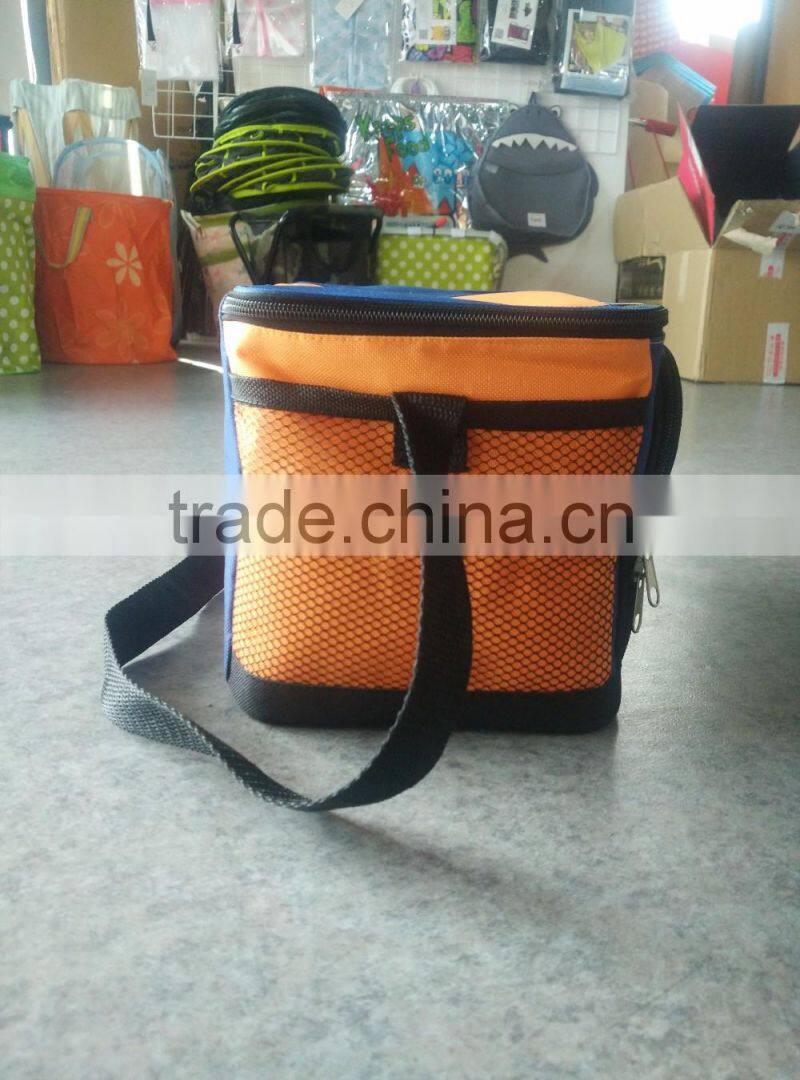 Eco-friendly home adults and children fresh food insulated lunch cooler bag zero degrees inner cool
