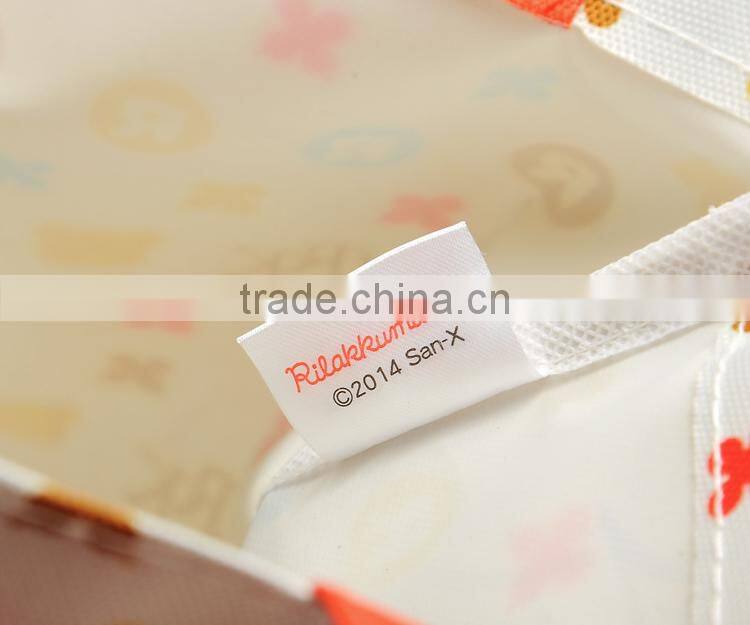 Cute Bear Printing Nylon Shopping Tote Bag,Wholesale Women Nylon Tote Bag