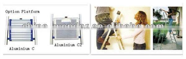 6-steps Aluminium step ladder, with EN131 certificate