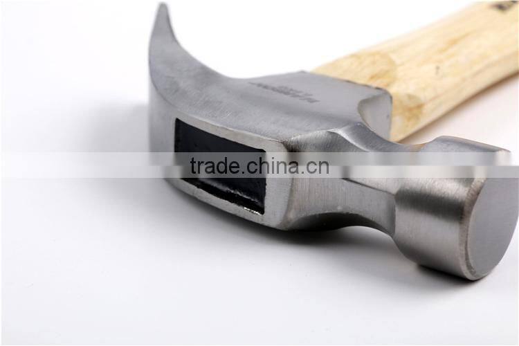Professional claw hammer,nail hammer with wooden handle