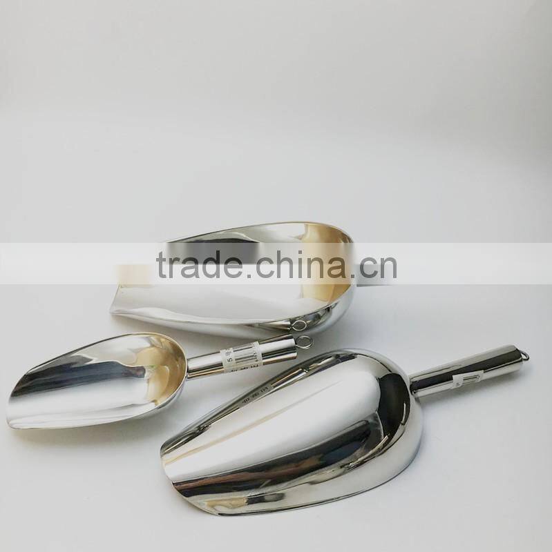 china high quality stainless steel ice scoop