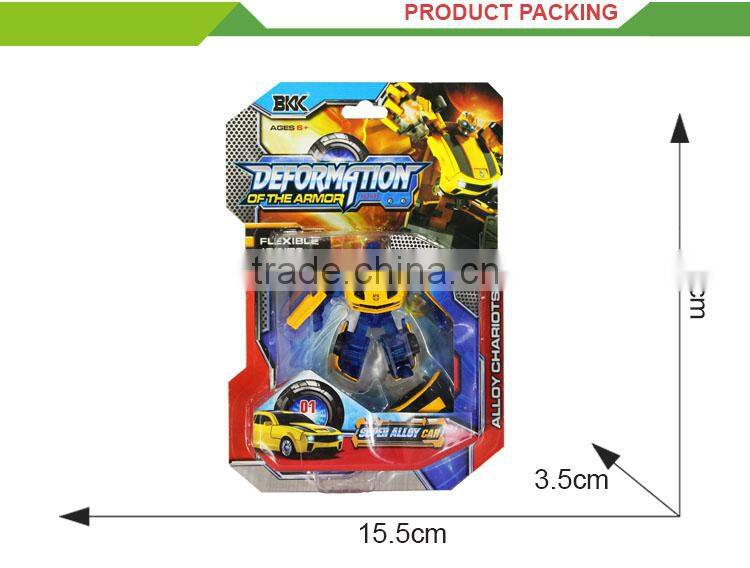 wholesale intelligence toy plastic car transform robot toy for boy