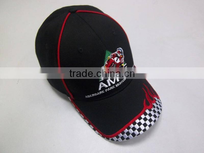 wholesale cotton sport hat and custom sport cap with embroidery