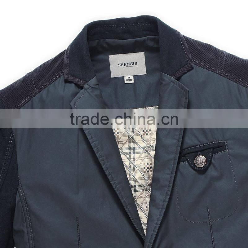 2016 New stylish gentlement causal suit ,leisure suit