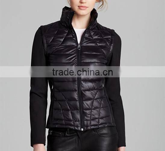 trendy quilted womens 2 in 1 vest