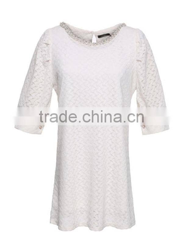 Hot Sale Chinese Manufacturer ladies' pencil neck design cheap winter dresses