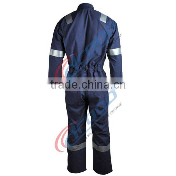 EN 11612 cotton fire retardant anti-static coverall