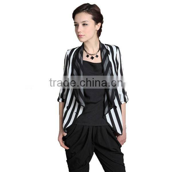 Stylish women zebra suit for wedding tuxedos suit